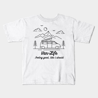 Van Life - Feelin' Good Kids T-Shirt